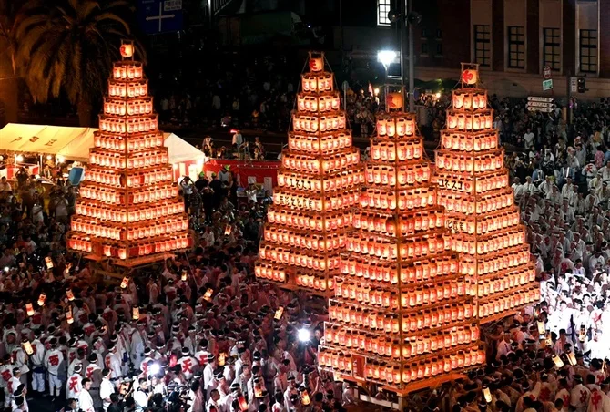戸畑祇園大山笠競演会